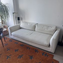 Rove Concepts Milo Sleeper Sofa 88” (Cream Color)