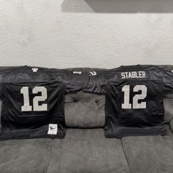 Raiders Ken Stabler Jerseys S-4XL 