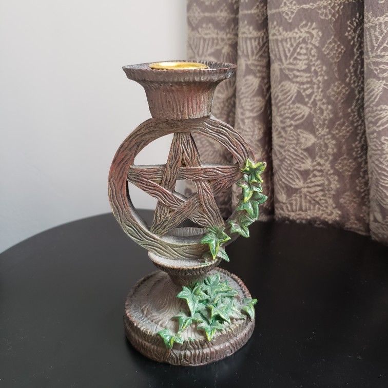 Witchy Candle Holder