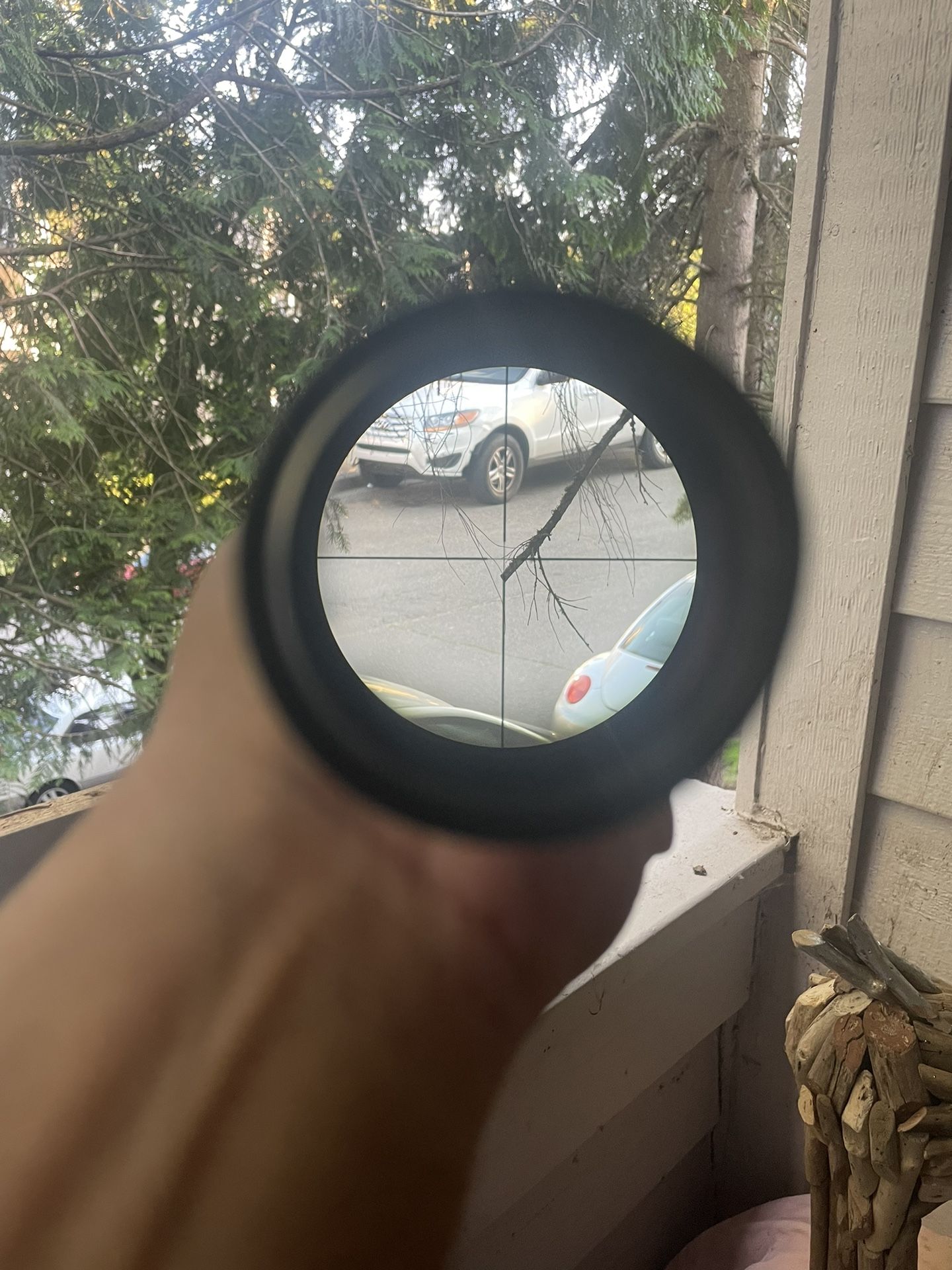 Mossberg Stainless Silver Chrome Scope 3-9x40