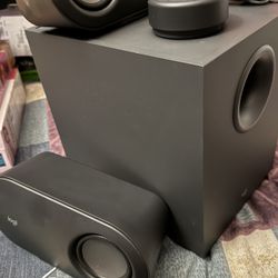 Logitech Z407 Desktop Speakers + Sub; Wired And Bluetooth