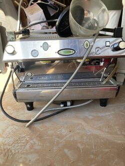Two Prong Espresso Machine With bean grinder