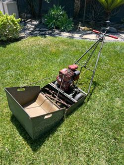 California trimmer reel mower 3 HP Briggs & Stratton