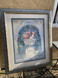 Home Interior Large Fruit Picture Frame