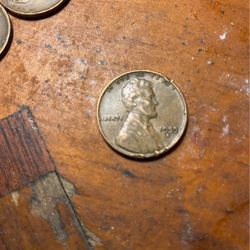 Die Mistake On Rim Of 1955 Lincoln Penny