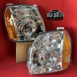 Gmc Yukon 2007. 2014 headlights.