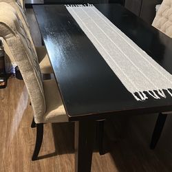 Wood Dining Room Set
