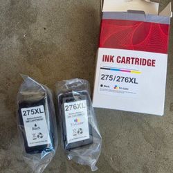 New 275 275 276xl 275xl Ink Cartridges Black Tri Color For CANON printer