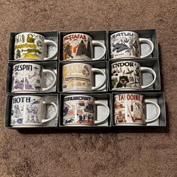 Starbucks STAR WARS Been There Series Mug Set