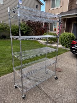 Costco Wire Shelf Rack - 48” x 24”