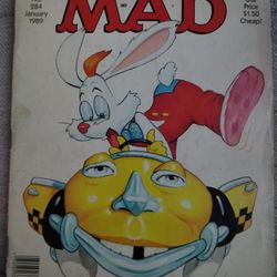 1989 Roger Rabbit Mad Magazine 
