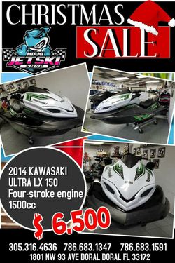 2014 Kawasaki Ultra Lx 150 1500cc jetski