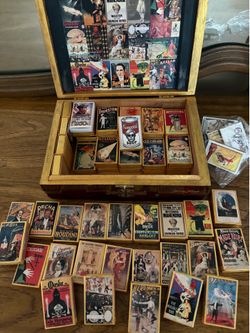 Collectible matches.  for a movie buff. # 59 stored in a cigar box.  45.00.
