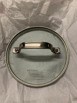 Stainless Steel Glass Lid of 5 1/2" Inner Rim Size & the outer edge is 5 3/4"