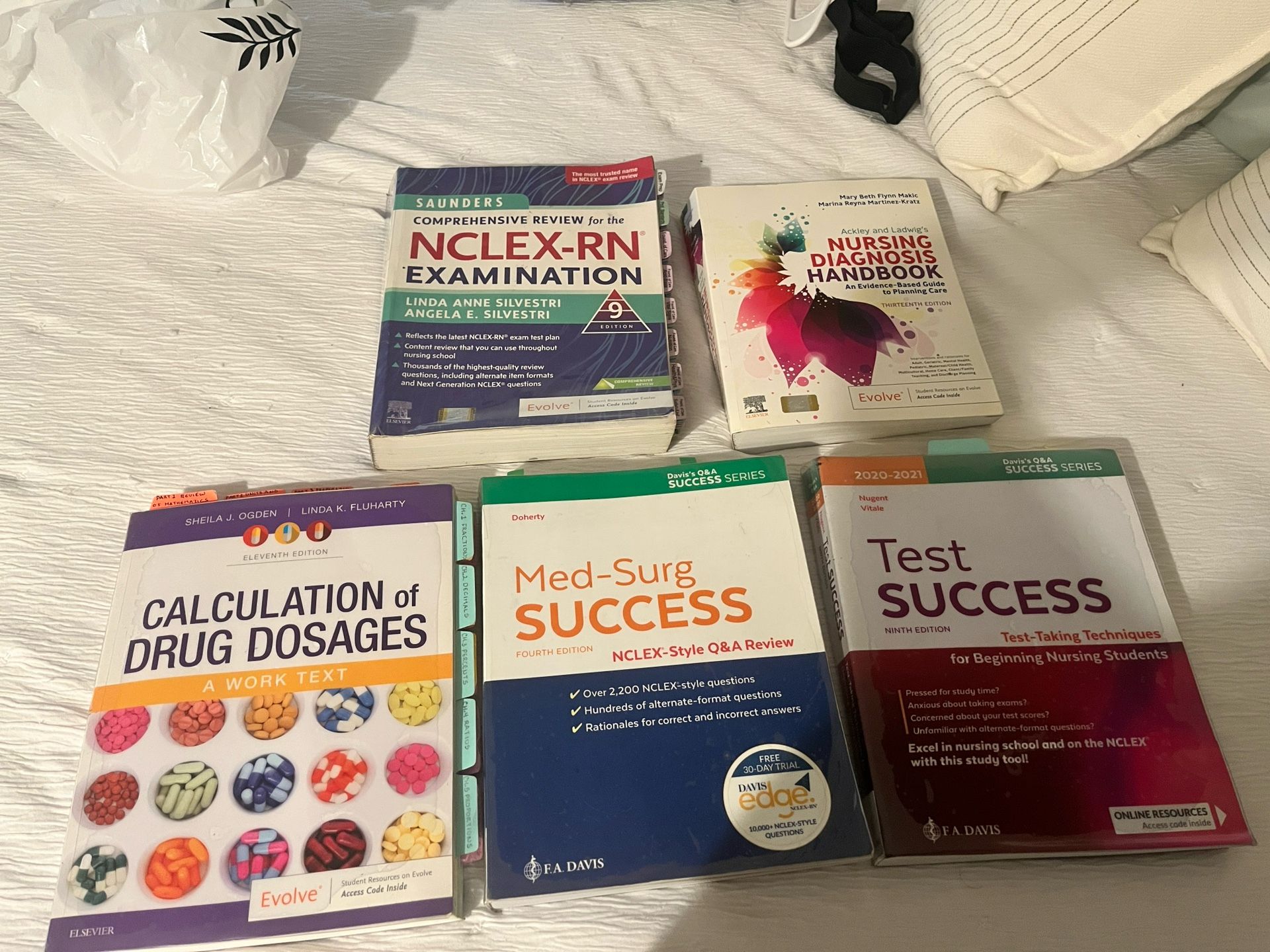 Nursing School Books 