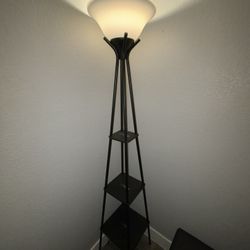 Tall Black Floor Lamp 