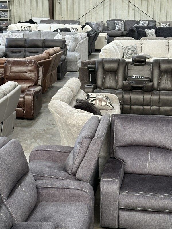 Brand new sofas and couches