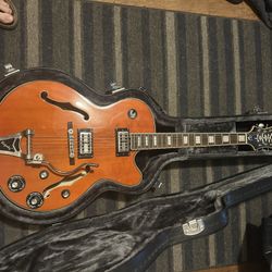 Epiphone SWINGSTER Used 2017 Maple body Orange