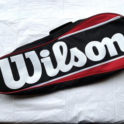 Wilson Tennis Bag (Holds 2 Racquets / Rackets) - PRICE FIRM