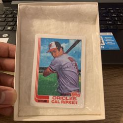 Cal Ripken Jr Topps Porcelain Baseball Card