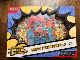 Pokemon TCG Mrga Evolution Ascended Heroes MEGA FERALICATR ex