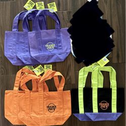 Trader Joe’s Mini Canvas Tote Bags 