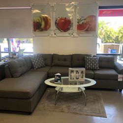 New Grey Sectional 🎉we finance just $39 down payment 