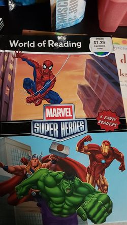 World of reading marvel Super Heroes