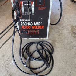 AC/DC ARC Welder 220 Volts $125.00. No Welding Cables Included.