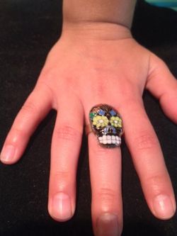 Skull candy ring
