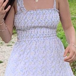 Brand New W Tags Francesca's Floral Dress Size M