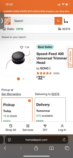 Speed Feed UNIVERSAL string Trimmer Heads For Echo , Shindaiwa Etc
