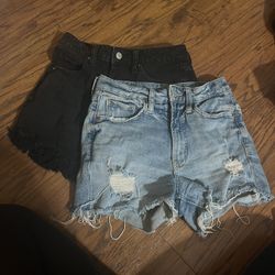 Jean Shorts Set