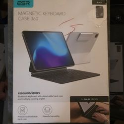 ESR magnetic keyboard case 360 for iPad Air 13 2024 rebound series