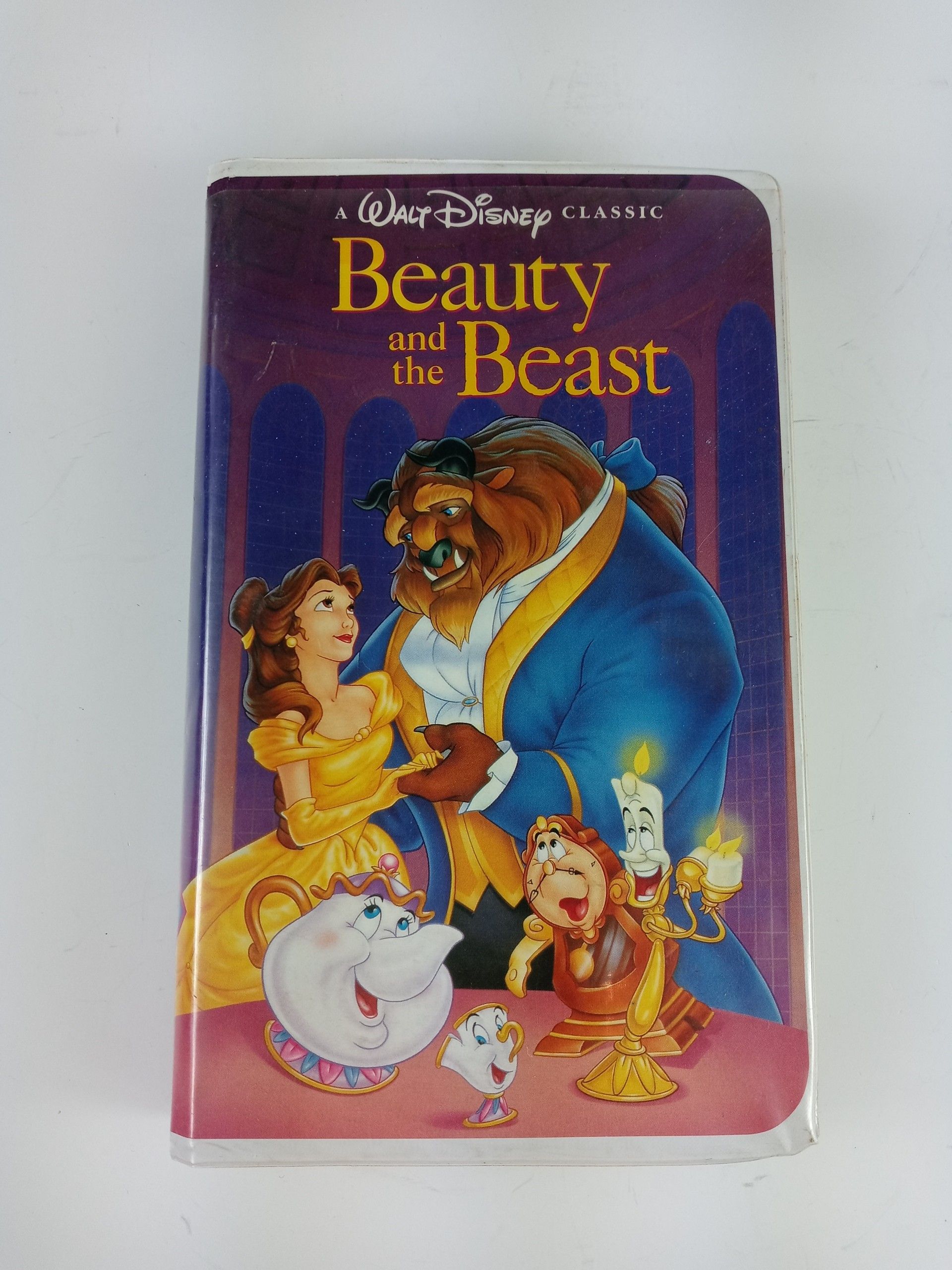 Walt Disney's Classic Beauty and the Beast Original (1992) Black Diamond VHS
