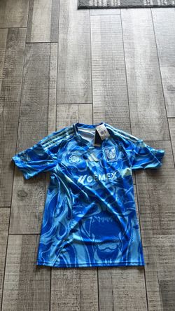 adidas Tigres UANL 2025/2026 Away Jersey Blue Men’s Size Small