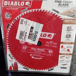 Diabloe 12in Fine Finish Blade
