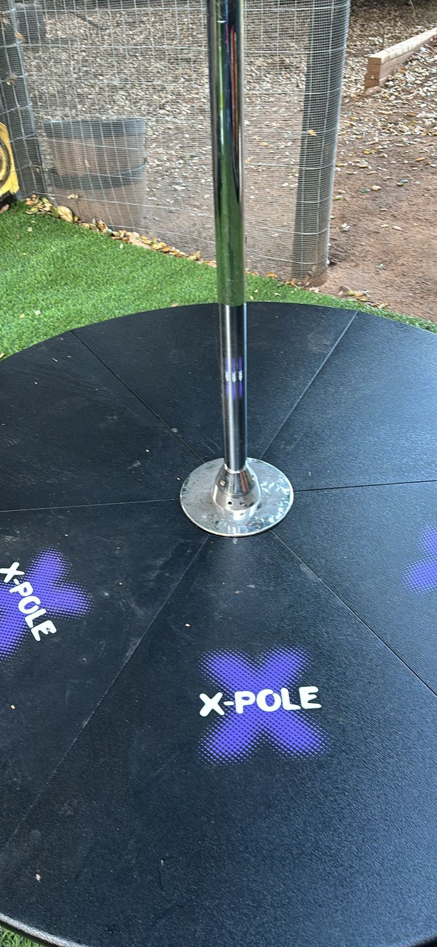 Spin Pole And Stationary Pole -X-Pole stage 