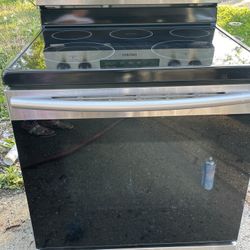 Samsung Glass Stove Stainless Steel 