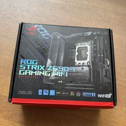 ASUS ROG Strix Z690-I Gaming WiFi Intel LGA 1700 Mini-ITX Motherboard