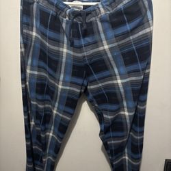 Goodfellow & Co Men's Blue Plaid Pajama Pants Size Large