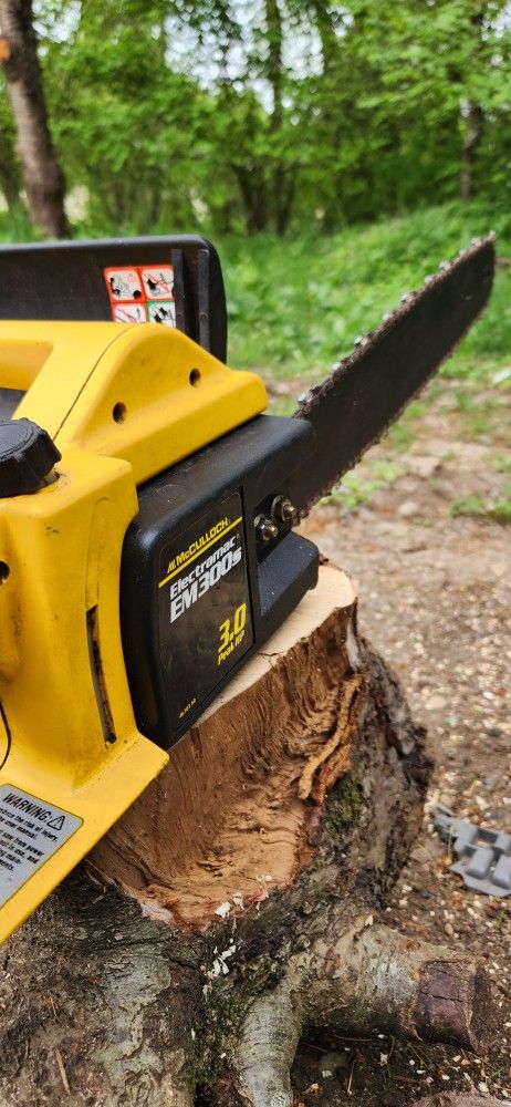 Mcculloch Electric Chain Saw 16" Bar