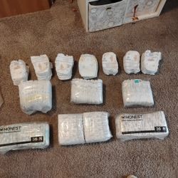 Brand New Still In The Package Newborn Size Diapers (Huggies And Pampers)