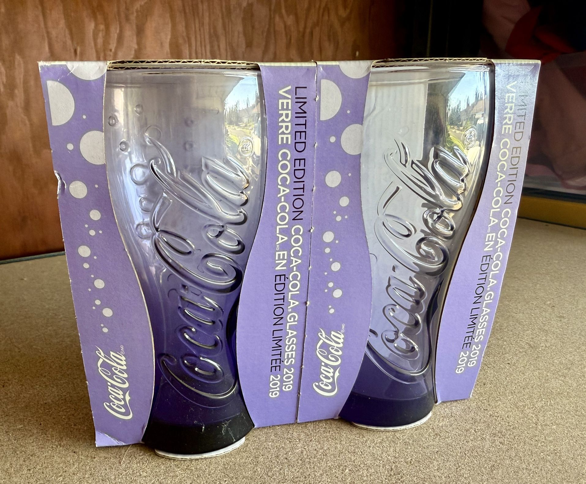 Limited Edition Coca Cola Souvenir Drinking Glasses 2019