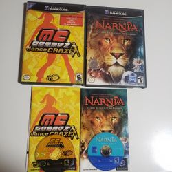MC Groovz Dance Craze / Chronicles of Narnia: The Lion, the Witch, and the Wardrobe GameCube 