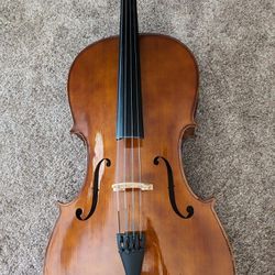 Cello 4/4 Luthier Setup Wittner Tailpiece Bow Case
