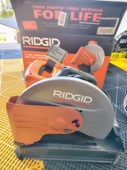RIDGID 15 AMP 14 in. Metal Cutting Saw. Cut-Off Saw