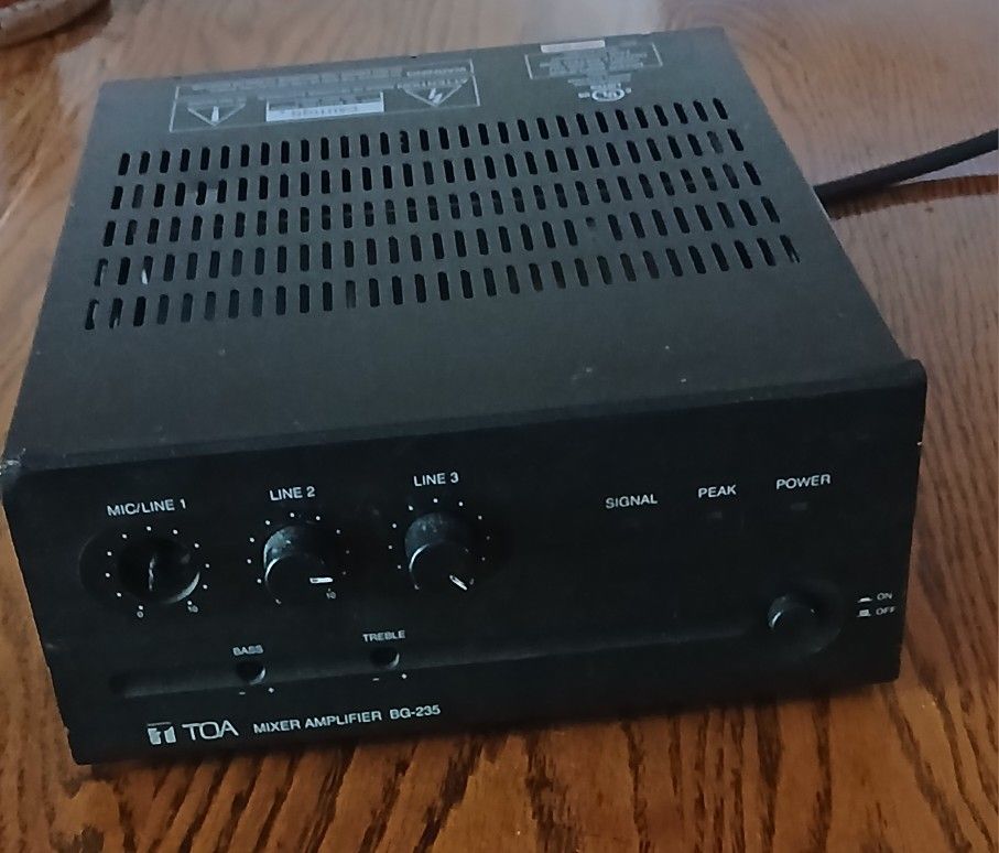 Mixer/Amplifier