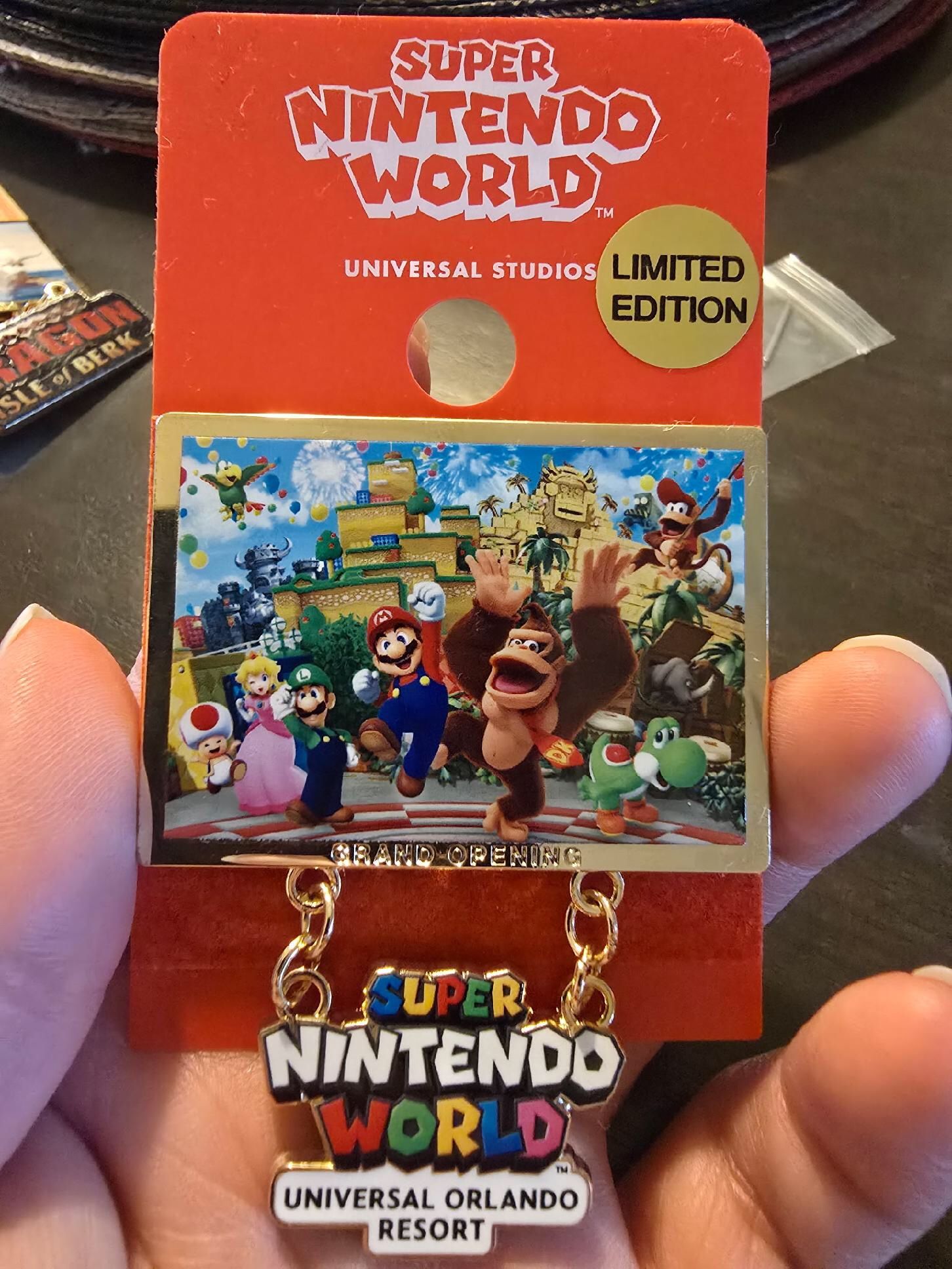 Limited Edition Nintendo World And How To Train Your Dragon Pins
