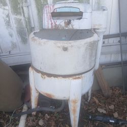 Old washing machine